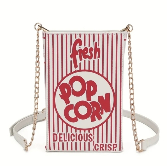 Popcorn Novelty Crossbody Bag 🍿 - Picture 5 of 11